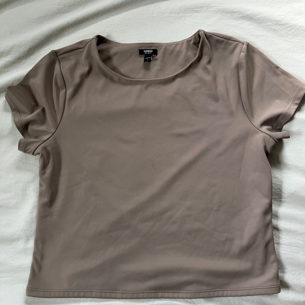 Mocha Brown Women's Top- Body Contour